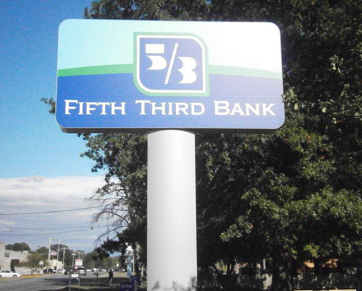 First Third Bank Pylon Sign