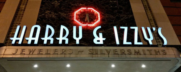 Harry & Izzy's Channel Letter Sign