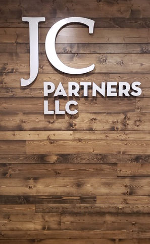 JC Partners Interior Channel Letters Sign