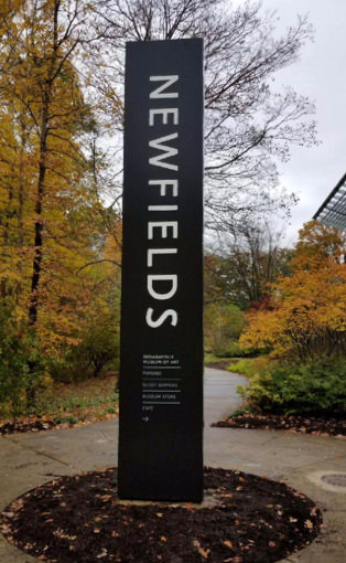 Newfields Sign
