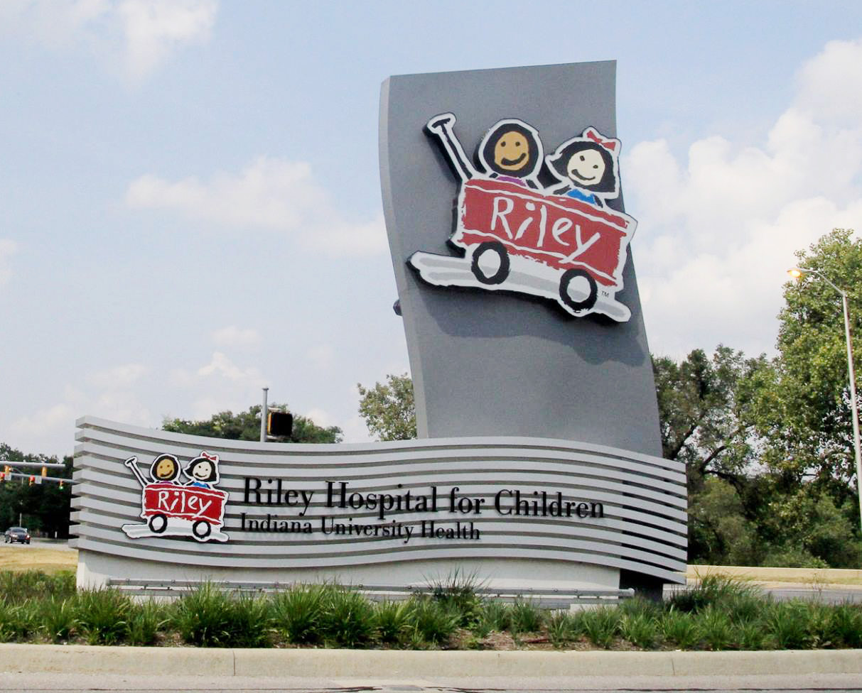 Riley Hospital for Children Sign