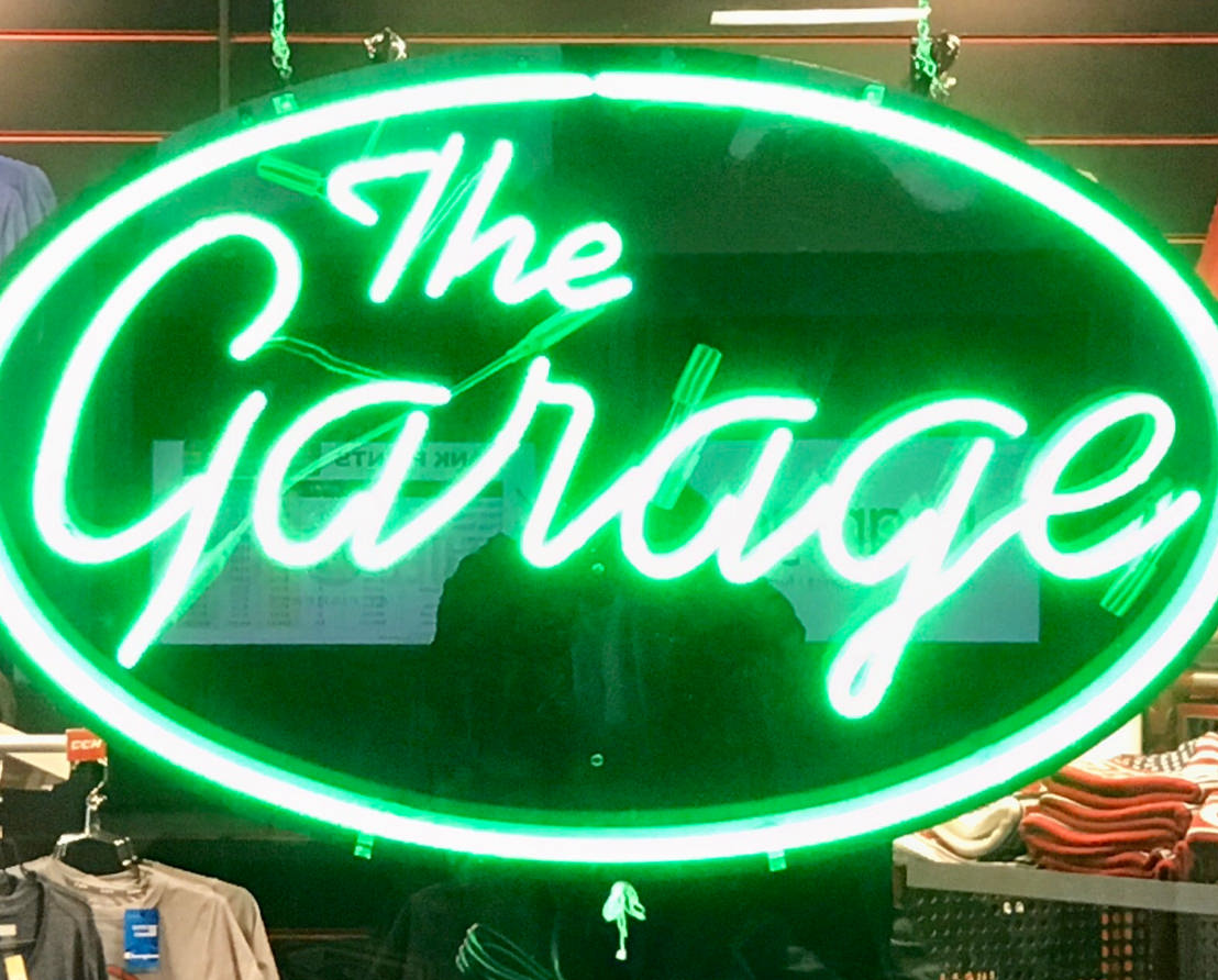 The Garage Neon Sign