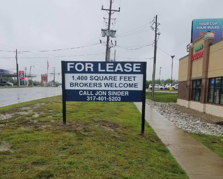 For Lease Site Sign